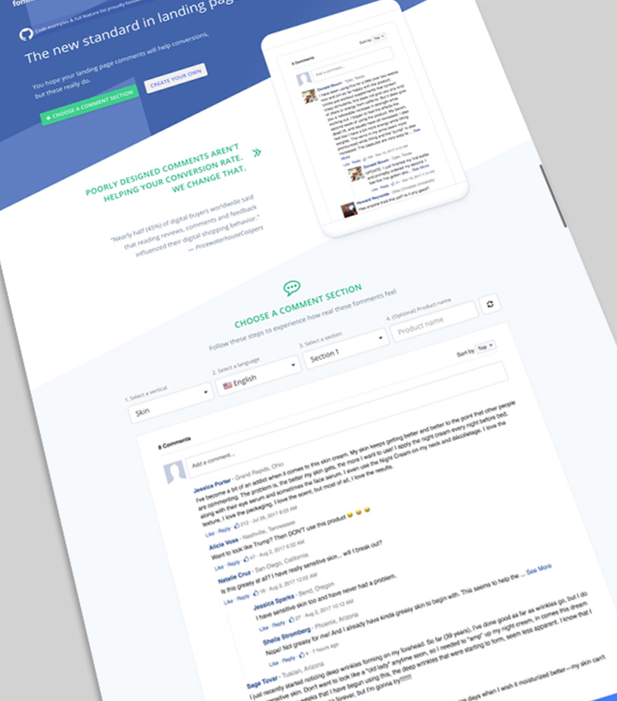 fomments a social media SaaS for marketing influencers